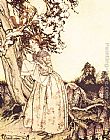 Mother Goose The Fair Maid who the first of Spring by Arthur Rackham